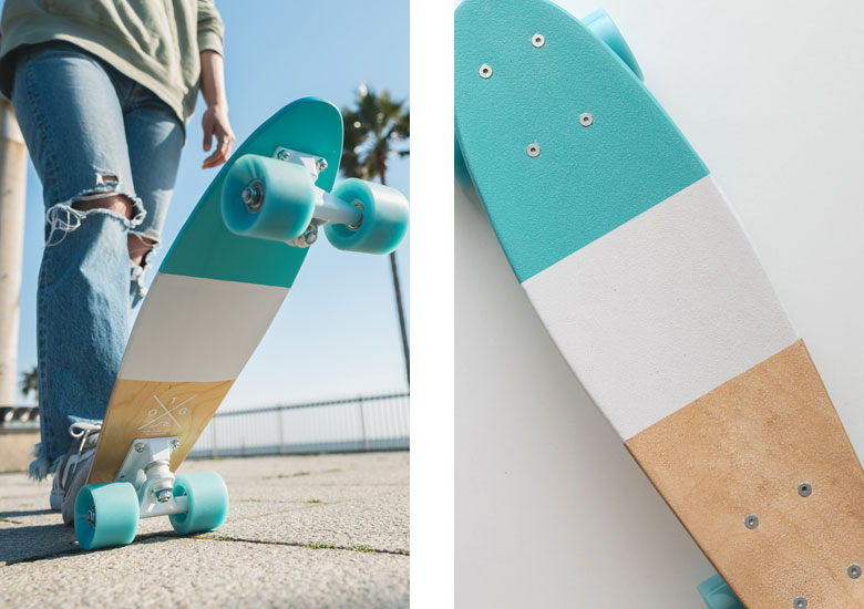 気軽に使える、コンパクトなスケートボード