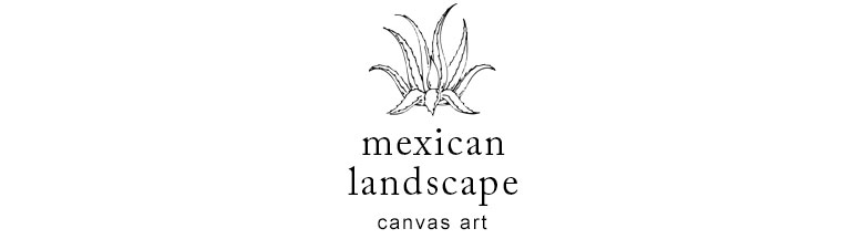 メキシコなどで見られる雄大な景色のアート