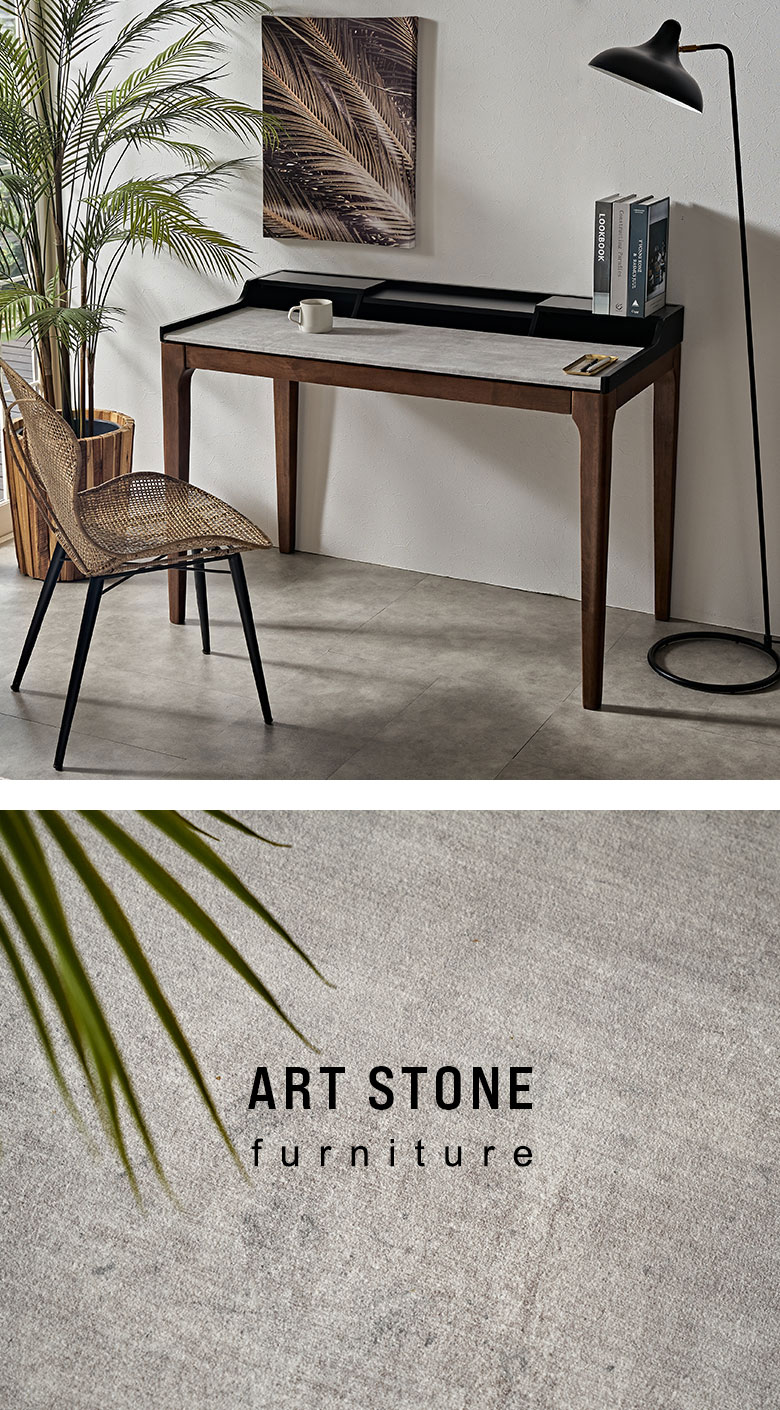 ホテルライクな上質な空間を 作る家具 ART STONE furniture ワークデスク
