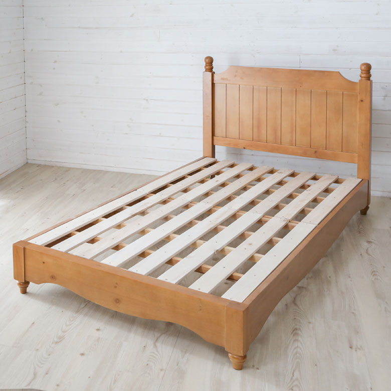 パイン材ベッド シングル - シングルベッド