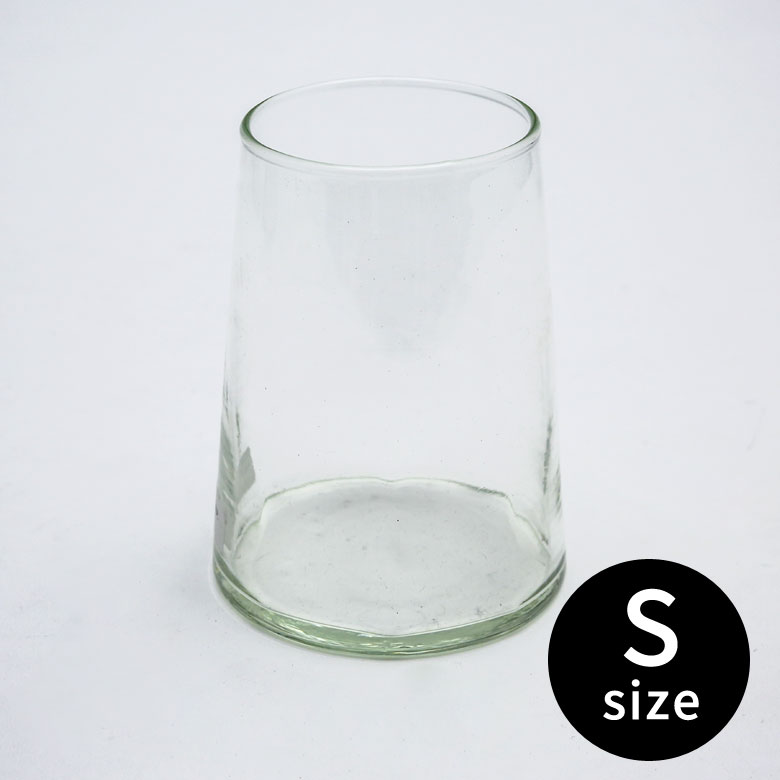 リサイクルガラスのフラワーベース Sサイズ