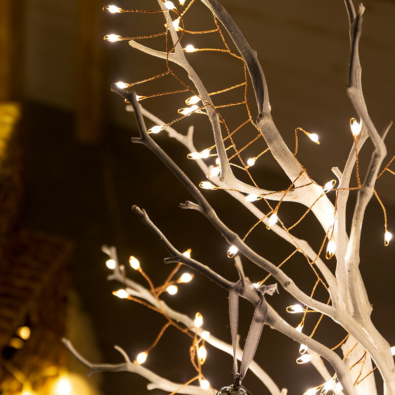 ブランチツリー ブラウン 150cm 枝ツリー LED イルミネーション クリスマスツリー - 2
