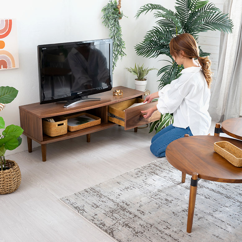 ヴィンテージ 木箱 テレビボード ローテーブル 収納箱 コンテナ - その他