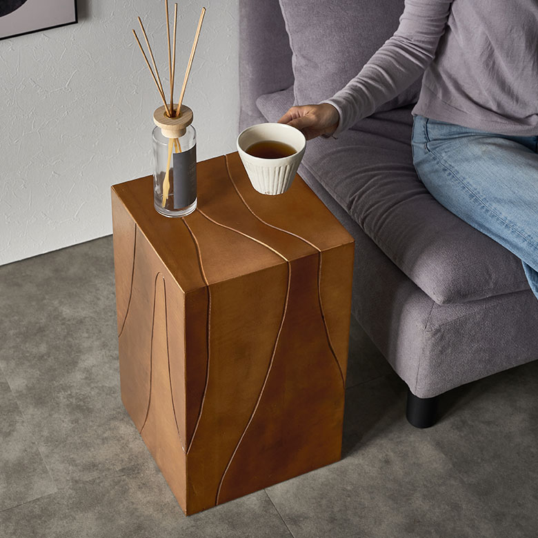 スツール サイドテーブル 椅子 イス ウッドスツール 天然木 木製 約 W