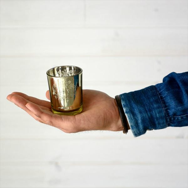 ガラスのキャンドルホルダーカップ(3色展開)(62210-62211-62212