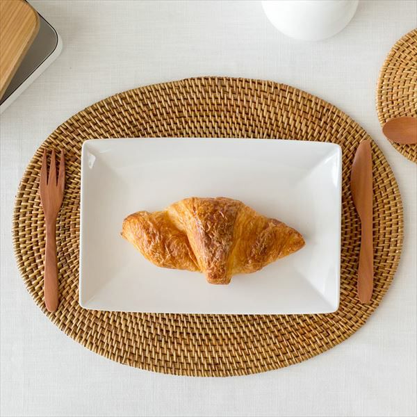 【美品】ラタン編みランチョンマットセット 美品】ラタン編みランチョンマットセット