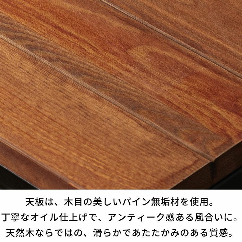 ハンガーラック 木製 ポールハンガー ブラックアイアンフレーム家具 