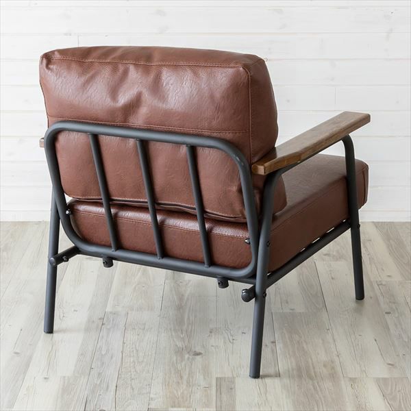 セトラシリーズ アームソファ［レザー］(91110)【生活雑貨のELEMENTS