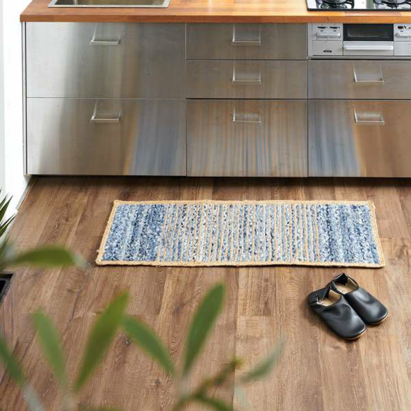 キッチンマット 240cm おしゃれ 洗える 滑り止め モノトーン 北欧 西海岸 台所 キッチン ラグ マット ラグマット ベニワレン モロッカン  かわいい シンプル ロングタイプ ベニワレン風デザインキッチンラグ 45×240cmの通販はau PAY マーケット - エア・リゾーム ... キッチンラグ マット ラグマット 洗濯いらず カーペット 北欧 柄 おしゃれ 新生活 キッチン 台所 ロング 60*120cm ラグ