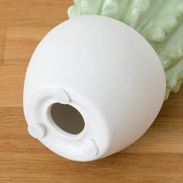 サボテン型のセラミック製 オブジェ [タマサボテン](66071) 【生活雑貨