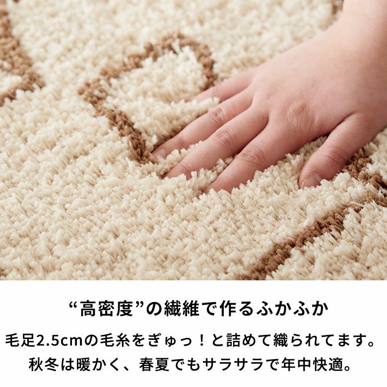 ラグラグマット100cm×140cmベニオワレン風ラグカーペット床暖房対応おしゃれ長方形絨毯じゅうたんオールシーズン春夏秋冬モロッカンモロカンアジアンリゾート玄関マット水色白グレー100×140敷物[b2c-83]