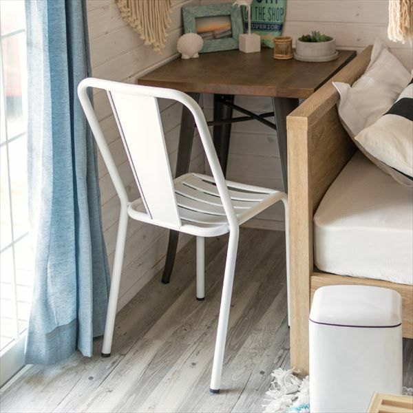 ヴィンテージチェア　スチールチェア　スタッキングチェア 楽天市場】【最大500円クーポン】 チェア ダイニングチェア スチール製