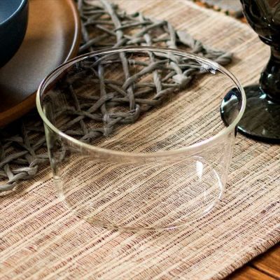 ガラスボウル 耐熱ガラス 径12cm 450ml 電子レンジOK  [92093]【 ガラス食器 皿 食器 ガラスカップ デザートカップ サラダボウル ミニカップ 】