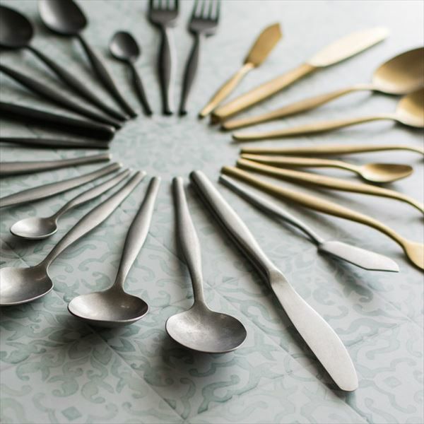 バターナイフ マット シルバー つや消し ヴェリーノ [66681]【 ナイフ