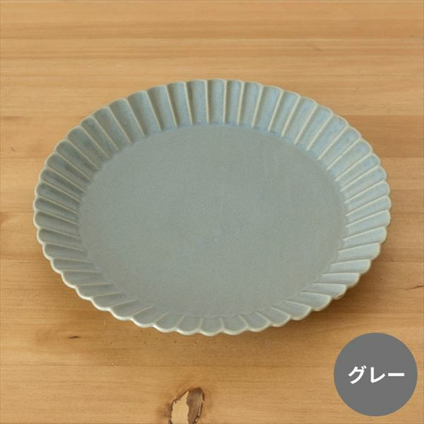 楽天市場】菊皿 24.5cm 大皿 陶器製 プレート皿 お皿 食器 丸皿