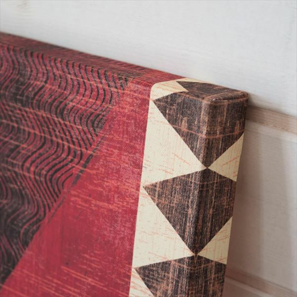 アートパネル ネイティブ柄 幅40cm 正方形 [66693]【 ファブリック