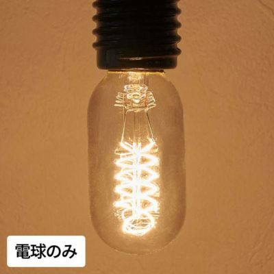 エジソン電球 E26 40W 裸電球 白熱球 ランプ 照明 レトロランプ クリア フィラメント ペンダントランプ ペンダントライト 電球 エジソン球 インテリア おしゃれ ヴィンテージ インダストリアル 西海岸 塩系 男前 912