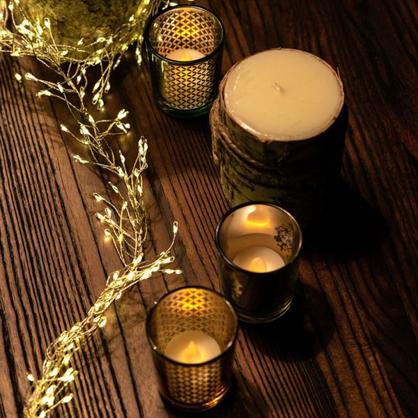 LEDキャンドル ティーライトキャンドル キャンドル風 LED ボタン電池式