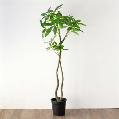 パキラ フェイクグリーン 高さ120cm 造花 観葉植物  [94134]【 フェイク アーティフィシャルプランツ グリーン ボタニカル インテリア パキラ 木 】