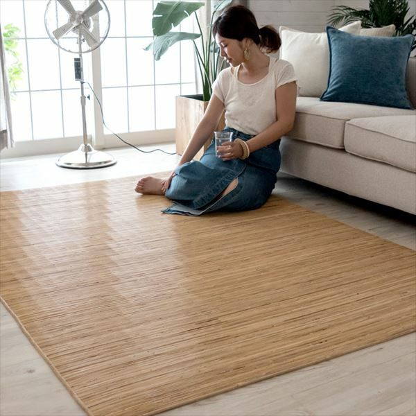 籐むしろ ラタンカーペット ラグサイズ 約140×200cm ラタン 籐むしろ ラタンカーペット ラグサイズ 約140×200cm ラタン