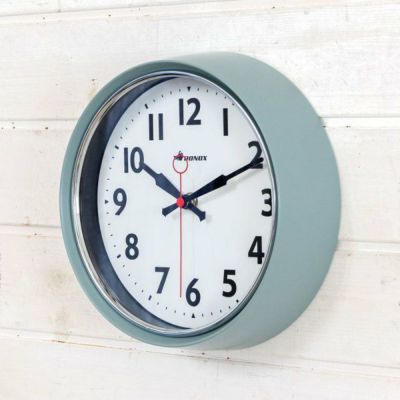 ウォールクロック 時計 壁掛け 直径21cm ダルトン  [90100]【 ブラック グレー アイボリー ホワイト レッド グリーン インテリア 】