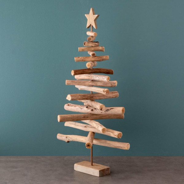 クリスマスツリー 木 ナチュラル ホワイト ツリー 高さ97cm