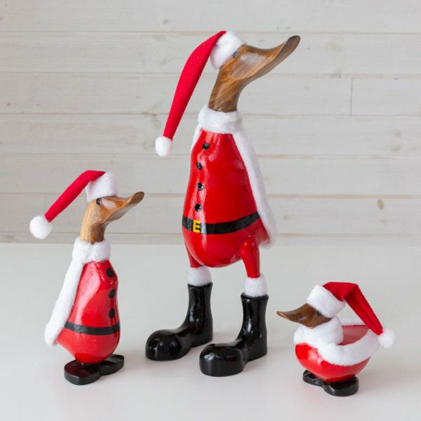 オブジェ クリスマス Xmas 飾り デコレーション あひる アヒル ダック