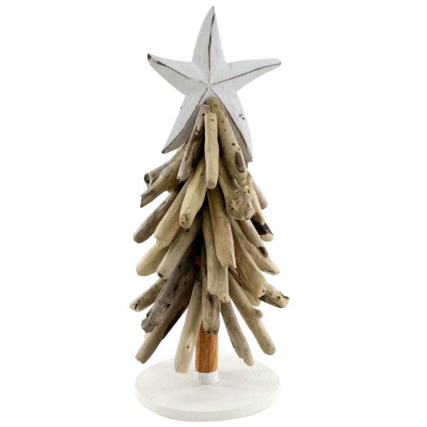 流木ツリー オーナメント付き 流木ツリー 卓上型 クリスマスツリー 置物 デコレーション ウッド
