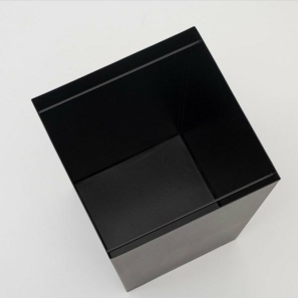 ゴミ箱 ダストボックス アイアン ウッド 蓋つき 幅20cm 奥行20cm