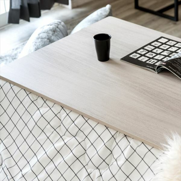 こたつ テーブル 長方形 105×75cm リバーシブル [96021]【 木目調