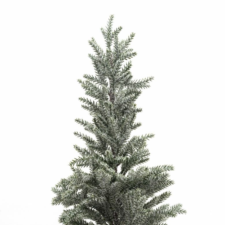 ツリー クリスマスツリー ポット付き グリーン 90cm [90379]【 クリスマス 省スペース コンパクト アートプランツ アートグリーン  観葉植物 ラメ 雪 針葉樹 ディスプレイ 造花 インテリア おしゃれ ボタニカル 鉢付 雑貨 フェイク 植物 葉 アート パーティー オブジェ】