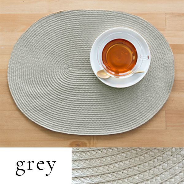 メール便対応】ランチョンマット オーバル [1枚] 4色展開 [o-602