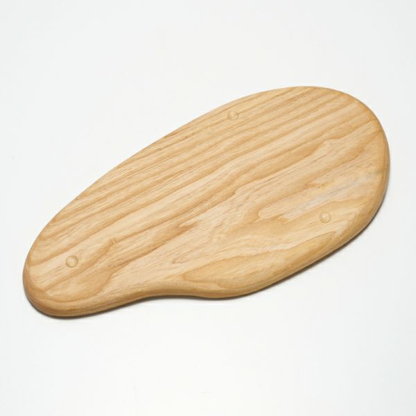 ウッドトレイ オーバル 木製 トレイ ウッド 約 W 34.5cm D 17.5cm H