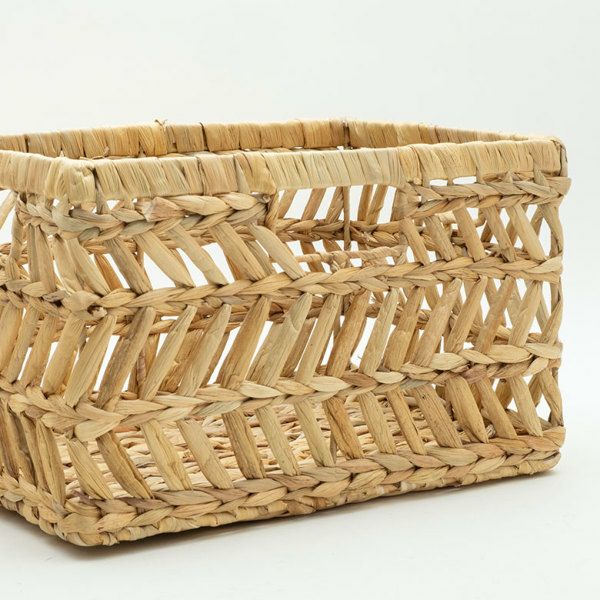 ちどり産業 収納ボックス バスケット 内布 約 幅18×奥行26×高さ