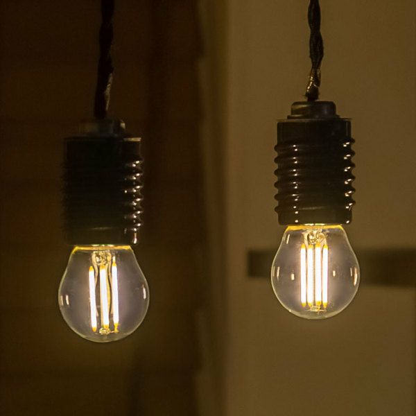 ガーデンライト レトロ電球 ストレート LED 15球 長さ14m 電球色