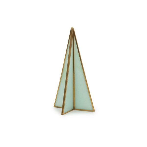シーグラス ピラミッドランプL シックなモザイクカラー - 2