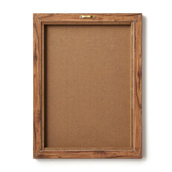 アートパネル パームリーフ フレーム付き グリーン 幅30×高さ40cm