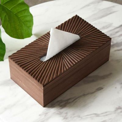 ティッシュケース ティッシュボックス 木製 ふた付き 蓋付き 約 W25 × D 13.5 × H8.5cm ティッシュカバー ティッシュBOX ティッシュケースカバー 卓上 横 収納 リビング 洗面所 ホテル用 おしゃれ 北欧 かわいい 