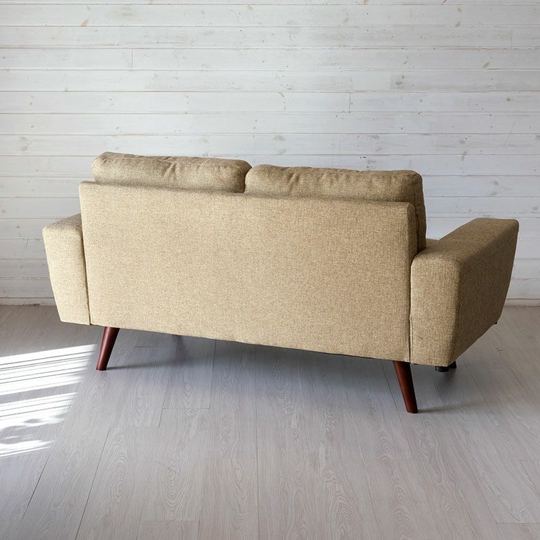 ソファ おしゃれ モダン ベージュ グリーン W 150cm D 81cm H