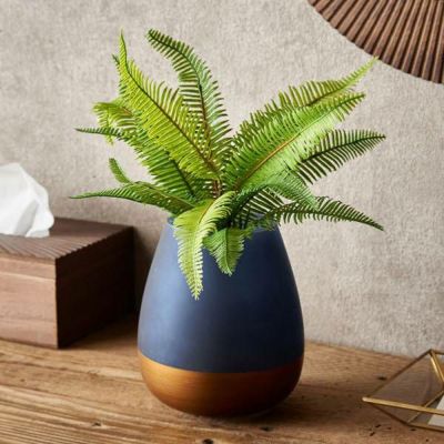 パームファーンブッシュ パームリーフ 造花 アーティフィシャルグリーン フェイクグリーン 高さ 35cm アートプランツ インテリア 観葉植物 植物 葉 コーディネート フラワーアレンジメント ディスプレイ リゾート 南