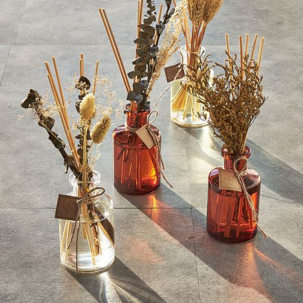 ディフューザー ドライフラワー スティック セット 気化式 約 W 7cm D