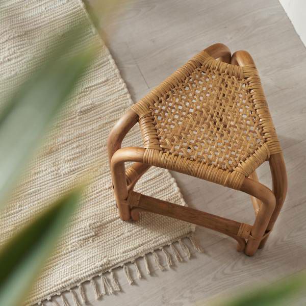 スツール ラタン 籐 天然素材 チェア 椅子 いす イス トライアングル