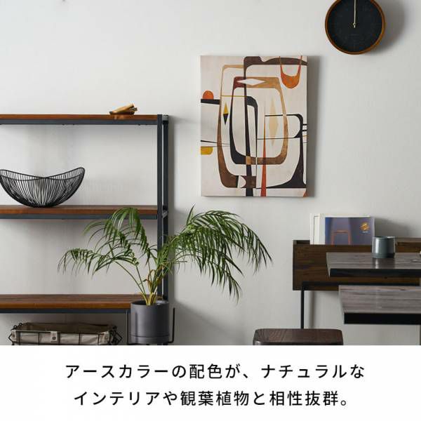 アートパネル アブストラクト キャンパス パネル 約 W 45cm D 60cm H