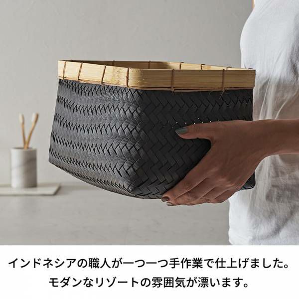 アトリエダンタン バンブーバスケットかごバッグ アトリエダンタン バンブーバスケットかごバッグ