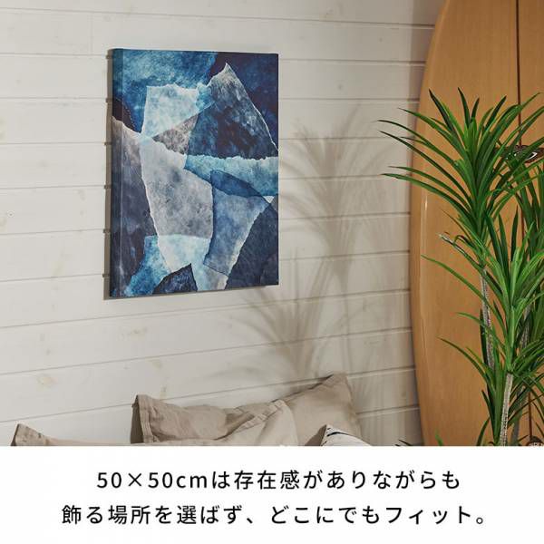 アートパネル モダン 玄関 イメージ画 キャンパス パネル 約 W 50cm D 80cm H 2.7cm 抽象的 北欧 アート キャンパスアート  絵画 壁掛け シンプル BOHO ナチュラル ウォール デコレーション インテリア おしゃれ リゾート アジアン 韓国 韓国インテリア 雑貨  [67026]