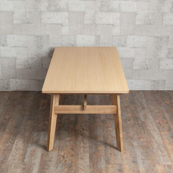 ダイニングテーブル 木製 長方形 ４人掛け 幅160×奥行80cm 高さ65cm