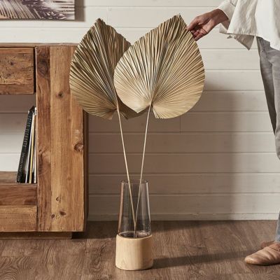 ウチワヤシのドライフラワーオブジェ