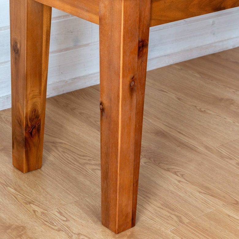 ベンチ木製104×35長方形2人掛け[91389]【ベンチチェア食卓天然木ナチュラルアカシアウッドシンプル】