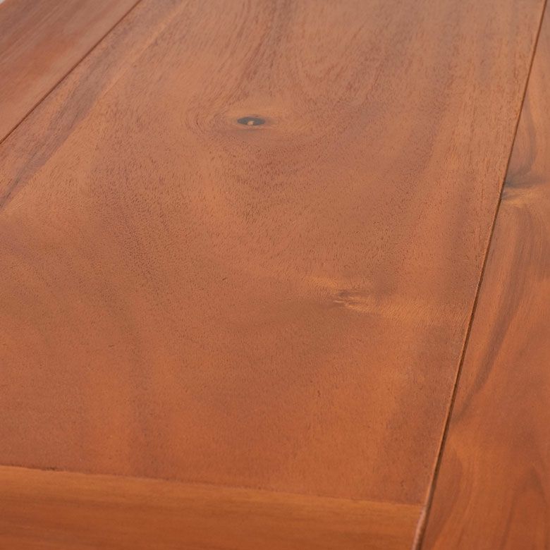 ベンチ 木製 134×35cm 2人掛け イス 天然木 ナチュラル アカシア