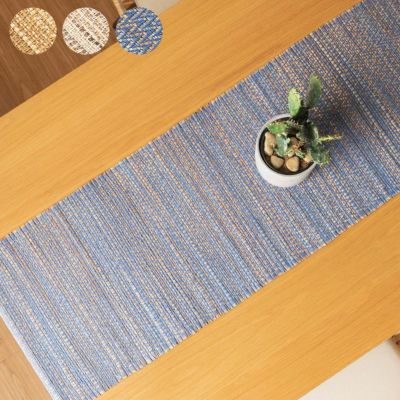 テーブルランナー シーグラス テーブルライナー 約 W 180cm D 35cm H 0.5cm テーブルセンター ディスプレイマット テーブルコーディネート ダイニング キッチン リビング テーブル ディスプレイ アート 装飾 おしゃ